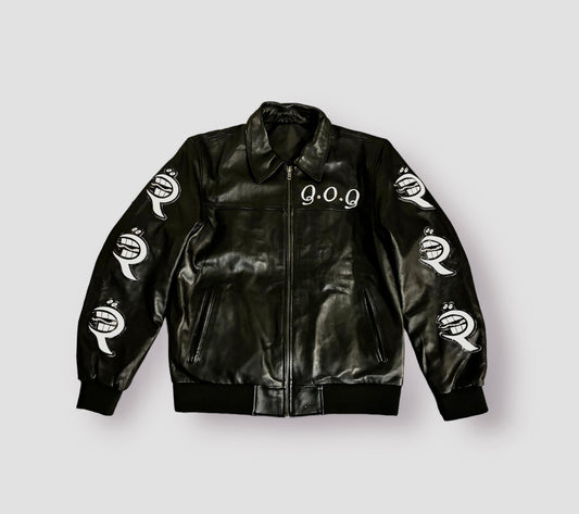 Q.o.Q handcrafted premium leather jacket