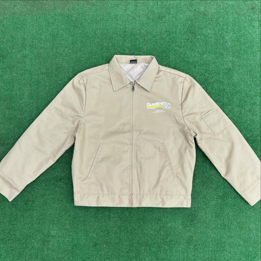 Q.o.Q open enrollment campus recruiters crop trucker jacket