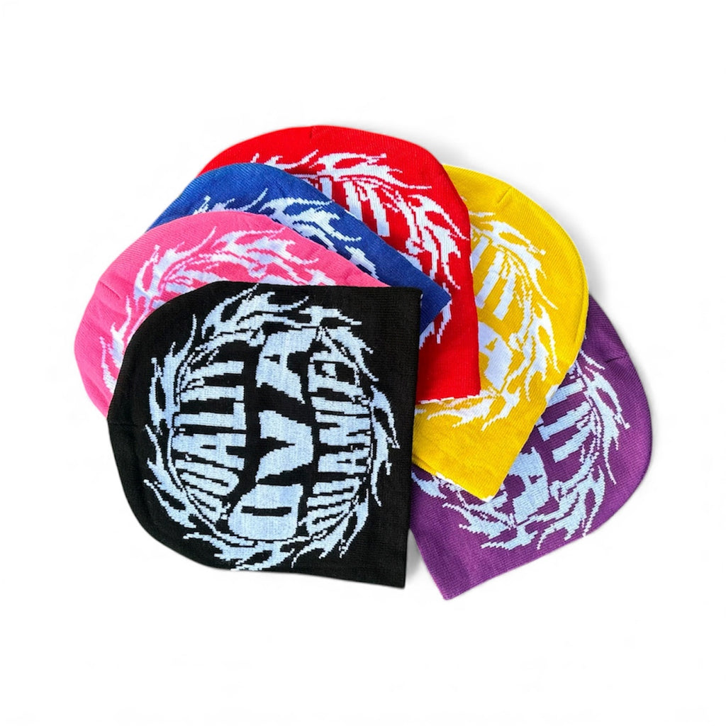 Q.O.Q Double sided  beanie