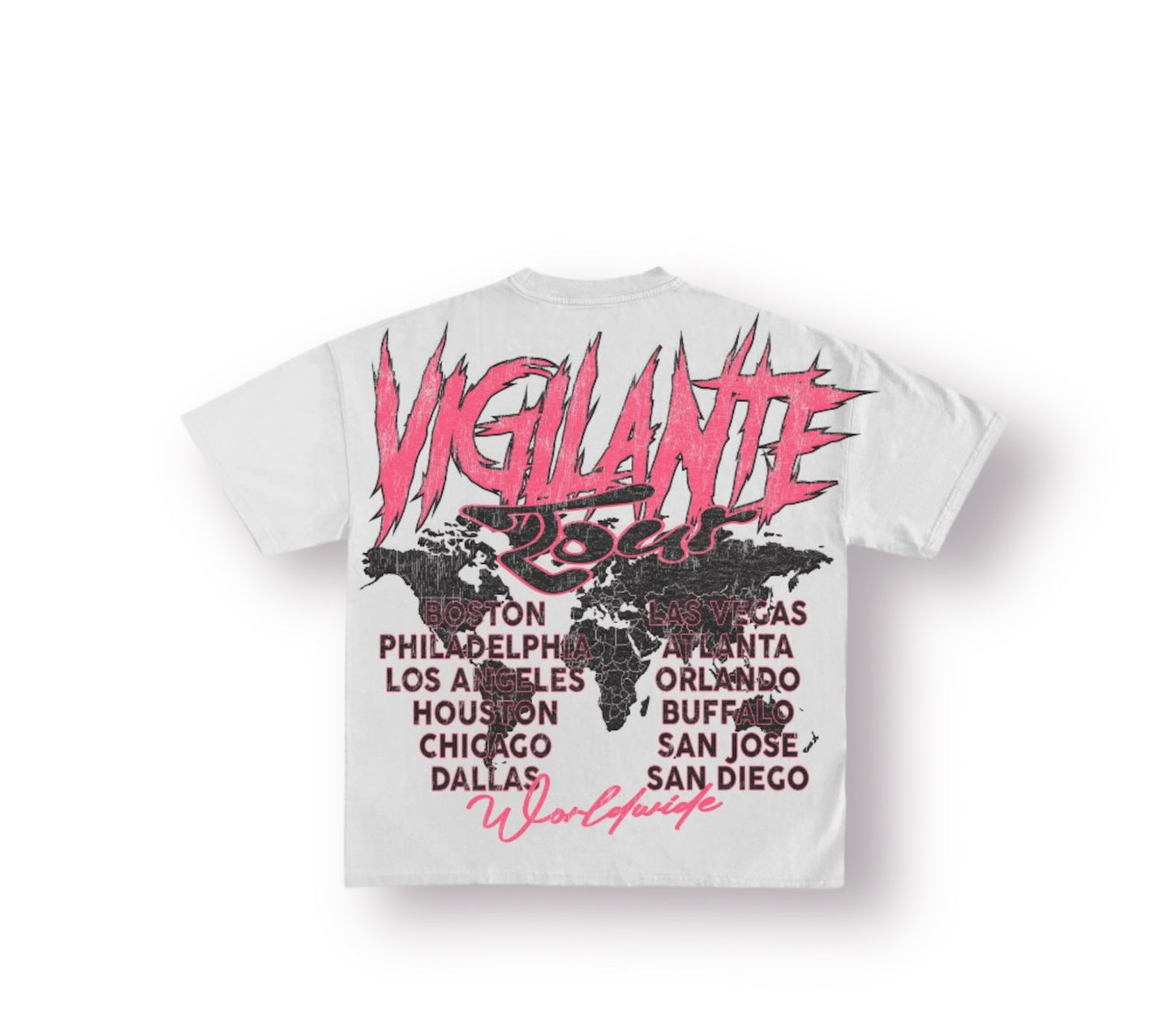 Q.O.Q Vigilante Tour tee