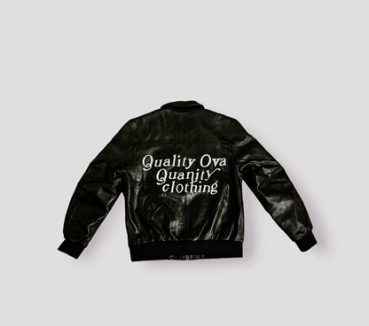 Q.o.Q handcrafted premium leather jacket